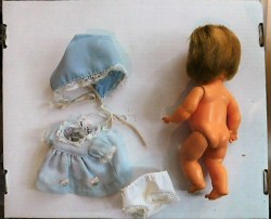 BABY BETSY WETSY BLUE NUDE BK